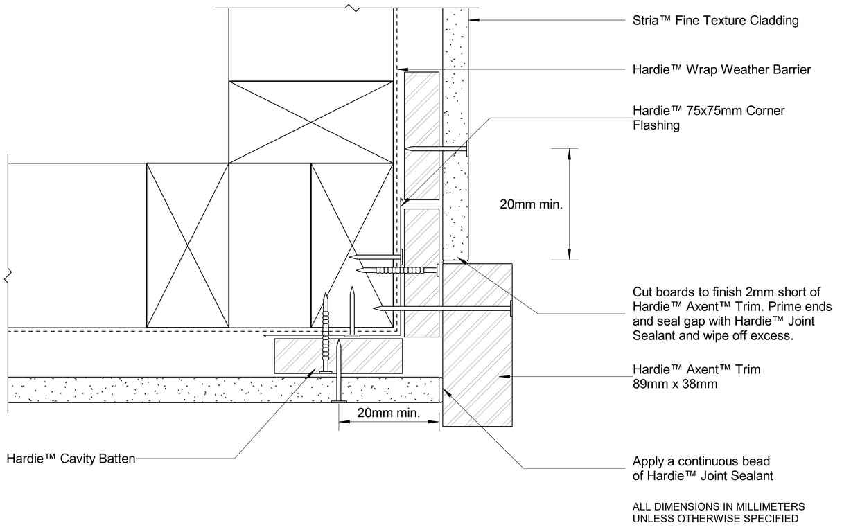 Navigate to STRIA FT Timber CFFC External Trim Corner