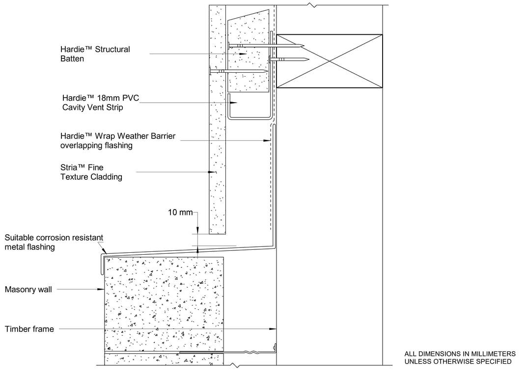 Navigate to STRIA FT Timber CFFC Horizontal Junction With Castellated Batten