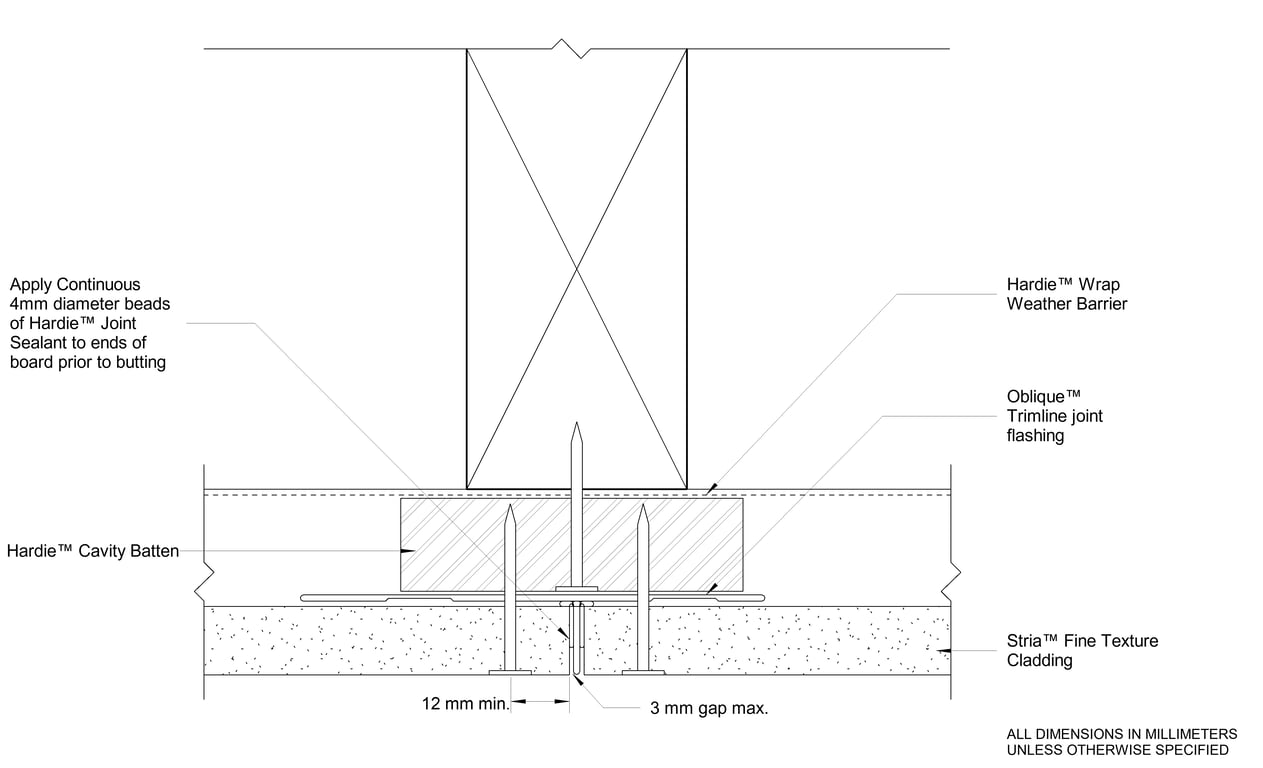 Navigate to STRIA FT Timber CFFC Vertical Joint Detail