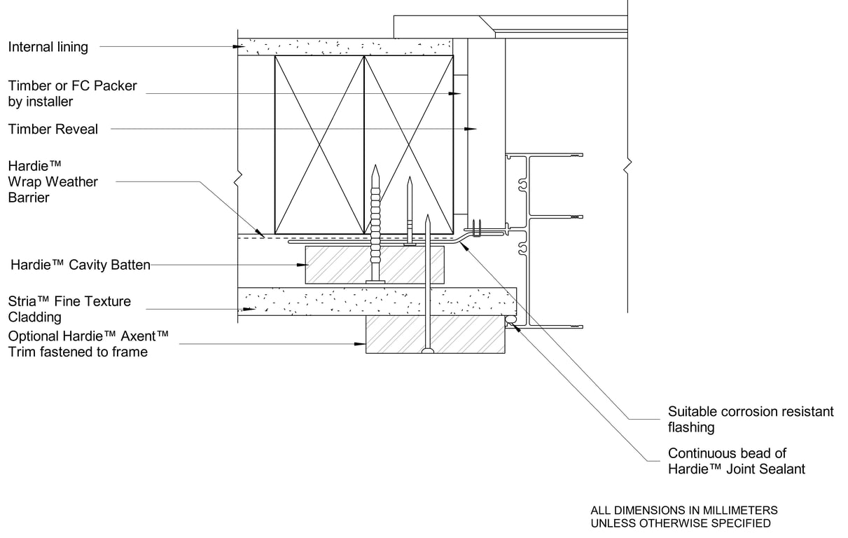 Navigate to STRIA FT Timber CFFC Window Jamb - Trim