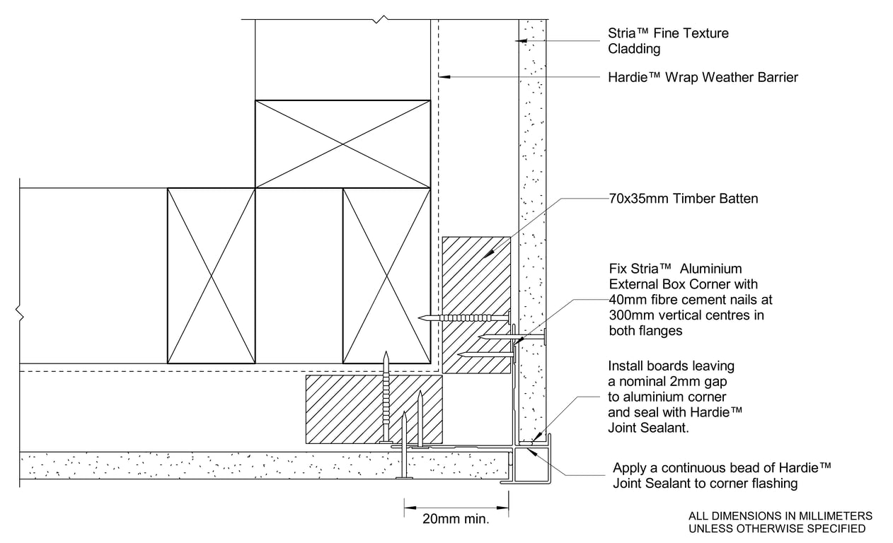 Navigate to STRIA FT Timber CFTB External Box Corner