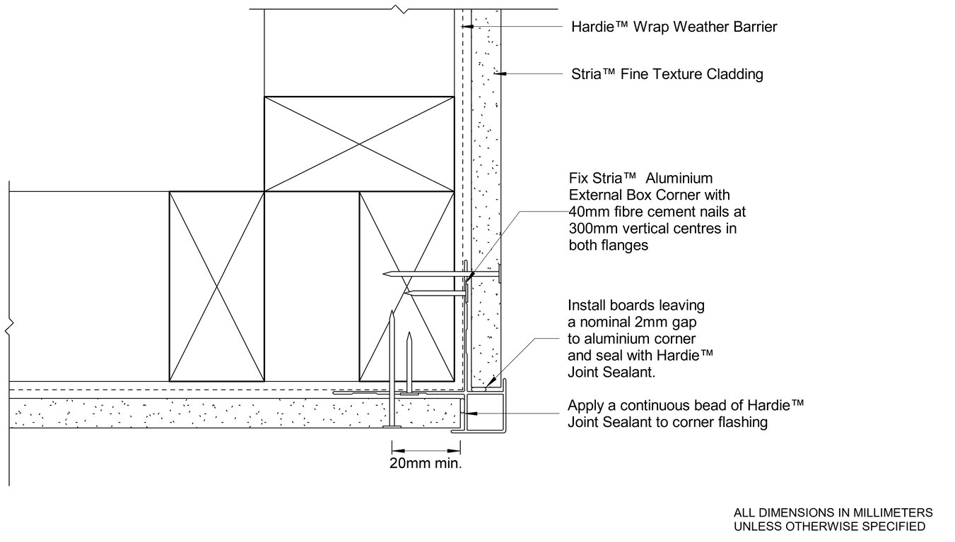 Navigate to STRIA FT Timber DF External Box Corner