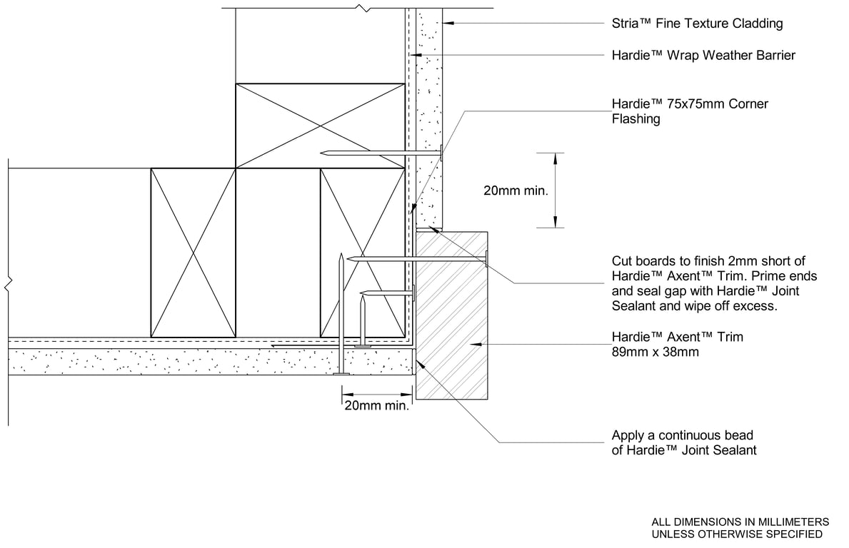Navigate to STRIA FT Timber DF External Trim Corner