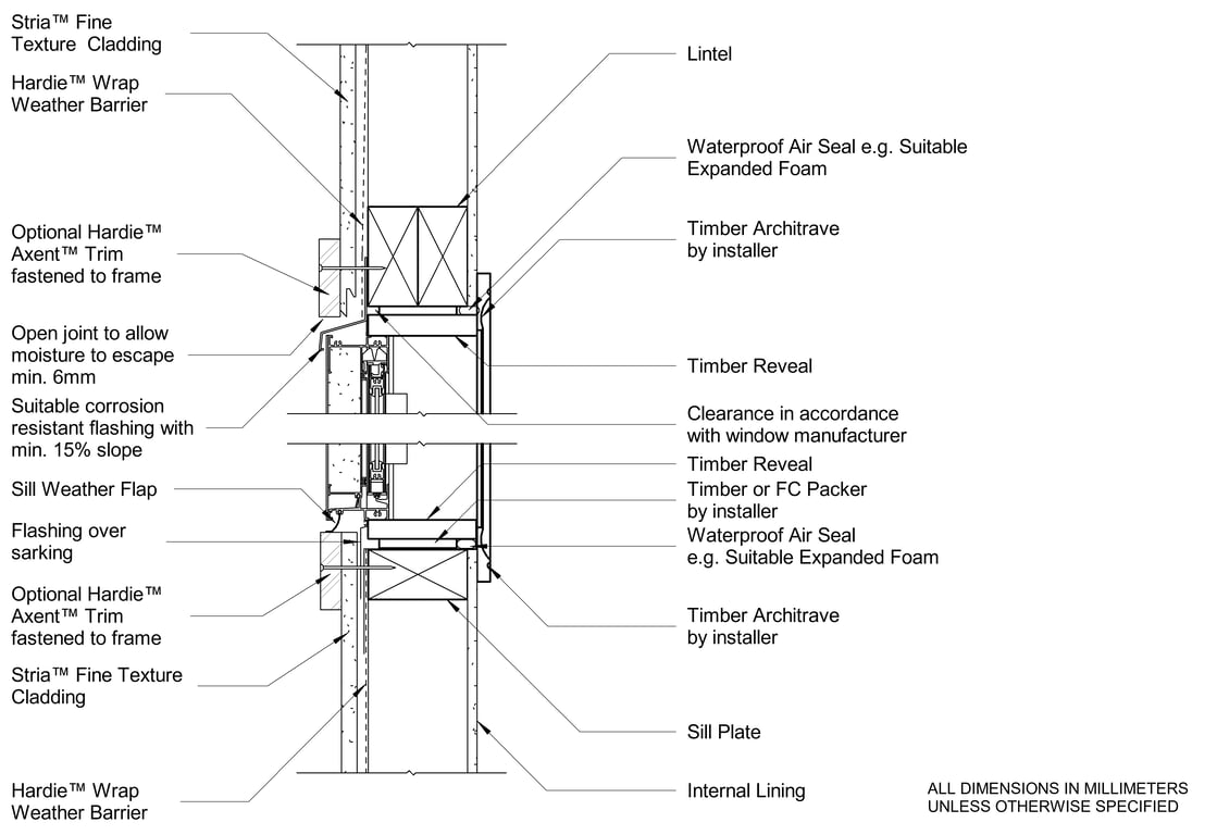Navigate to STRIA FT Timber DF Window Head And Sill - Trim