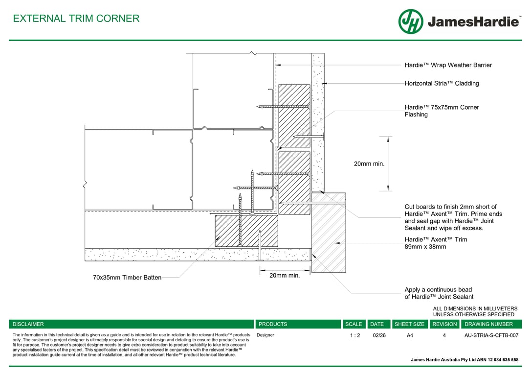 Navigate to AU-STRIA-S-CFTB-007 - EXTERNAL TRIM CORNER