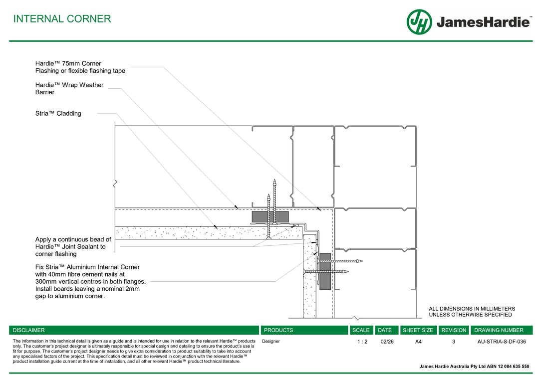 Navigate to AU-STRIA-S-DF-036 - INTERNAL CORNER