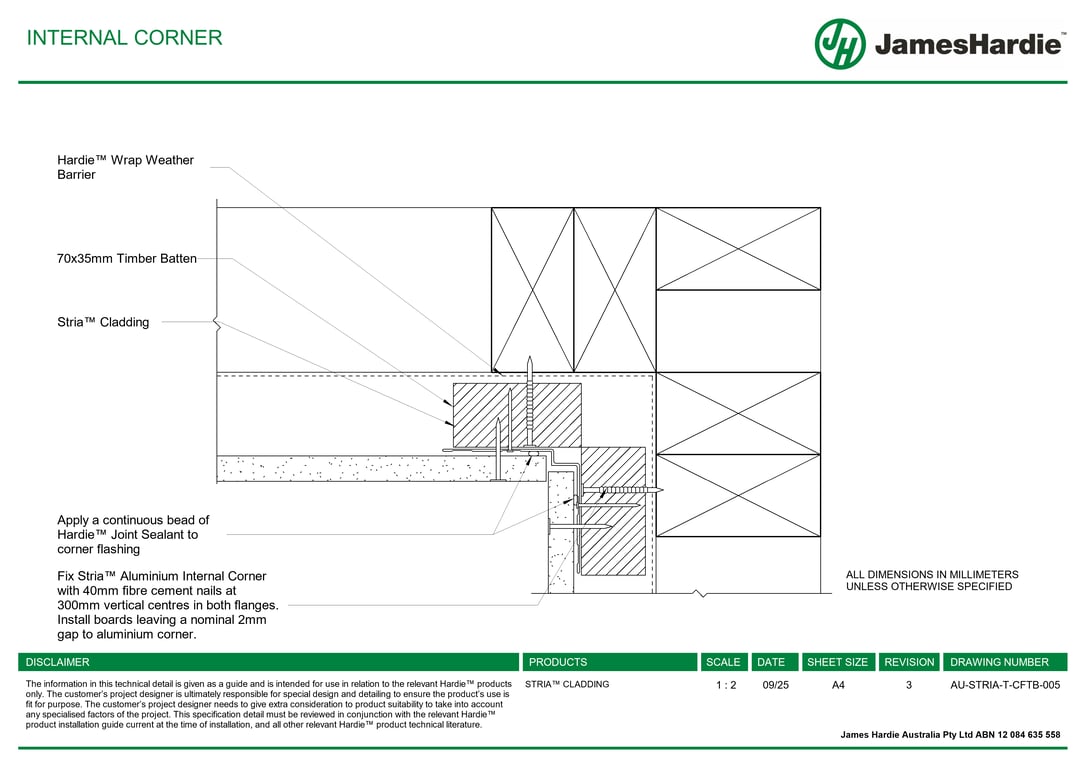  Image of AU-STRIA-T-CFTB-005 - INTERNAL CORNER