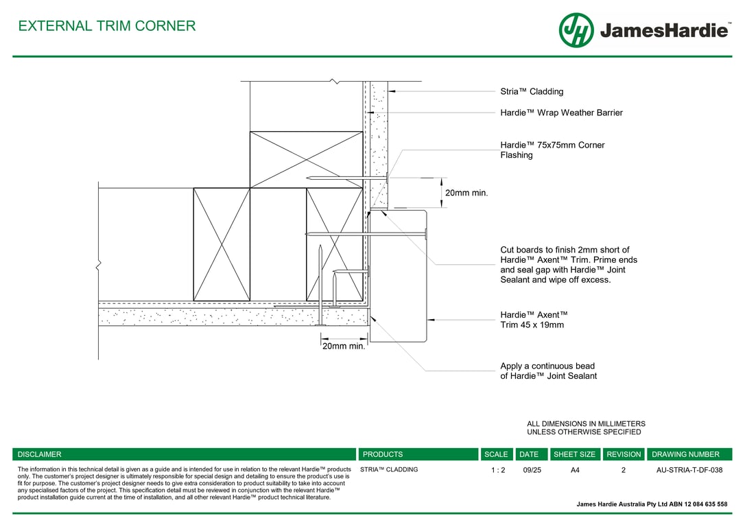 Navigate to AU-STRIA-T-DF-038 - EXTERNAL TRIM CORNER