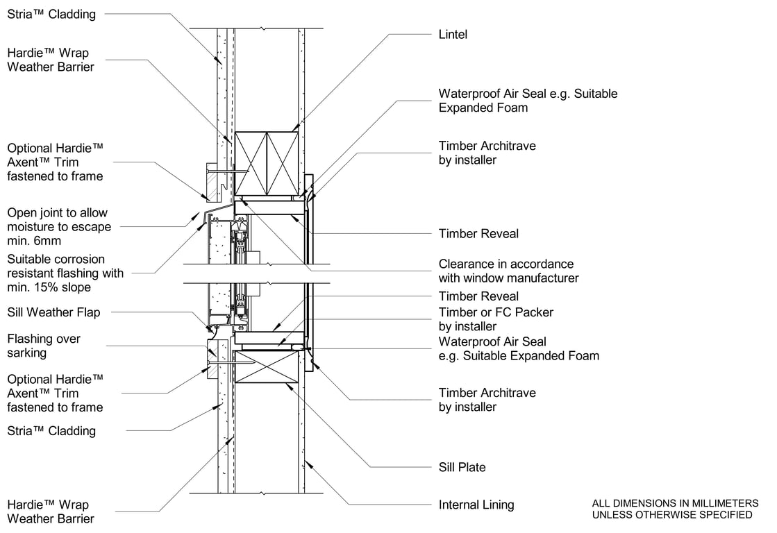 Navigate to STRIA DF Window Head And Sill - Trim