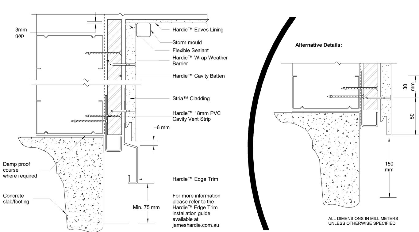 Navigate to STRIA Steel CFFC Slab-Eave Junction Detail