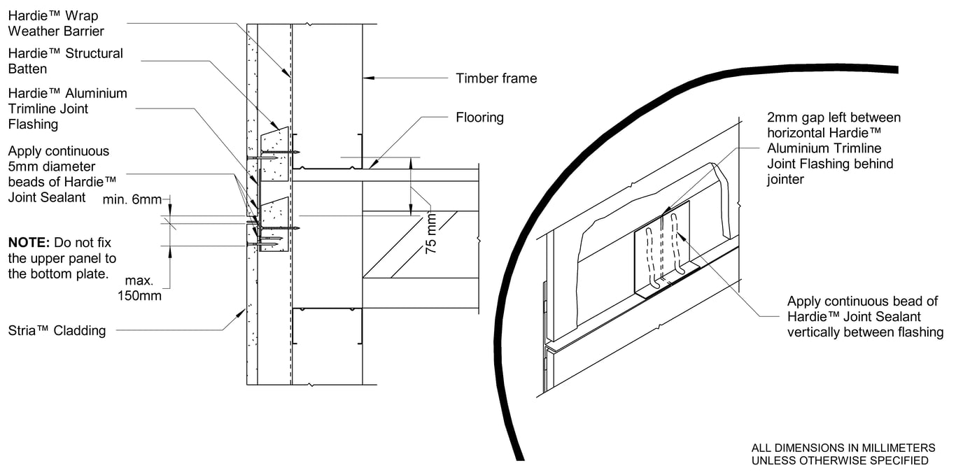 Navigate to STRIA Steel CFFC Upper Floor Junction