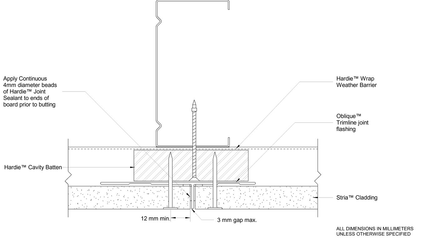 Navigate to STRIA Steel CFFC Vertical Joint Detail