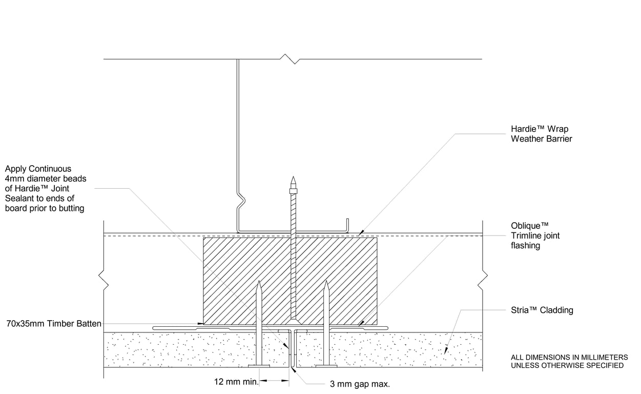 Navigate to STRIA Steel CFTB Vertical Joint Detail