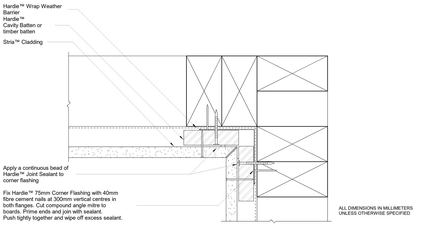 Navigate to STRIA Timber CFFC Internal Mitre Corner