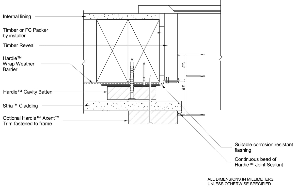 Navigate to STRIA Timber CFFC Window Jamb - Trim