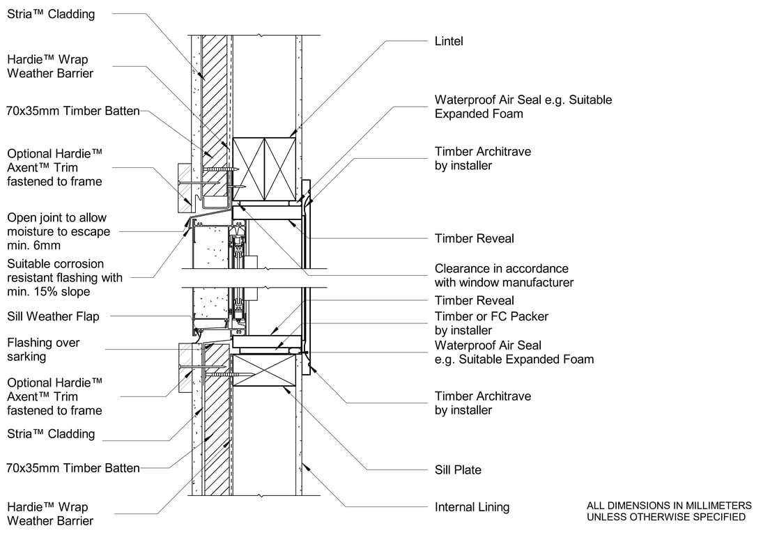 Navigate to STRIA Timber CFTB Window Head And Sill - Trim