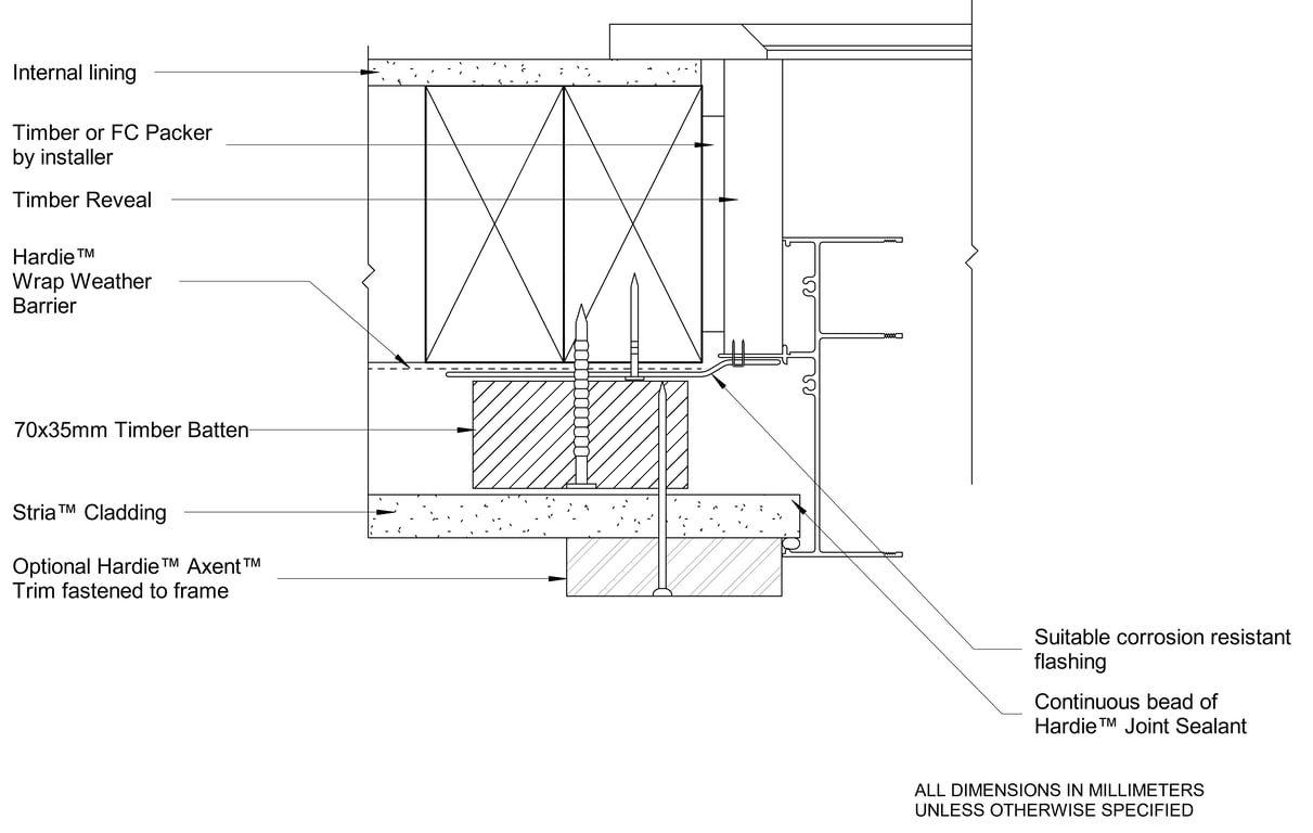 Navigate to STRIA Timber CFTB Window Jamb - Trim