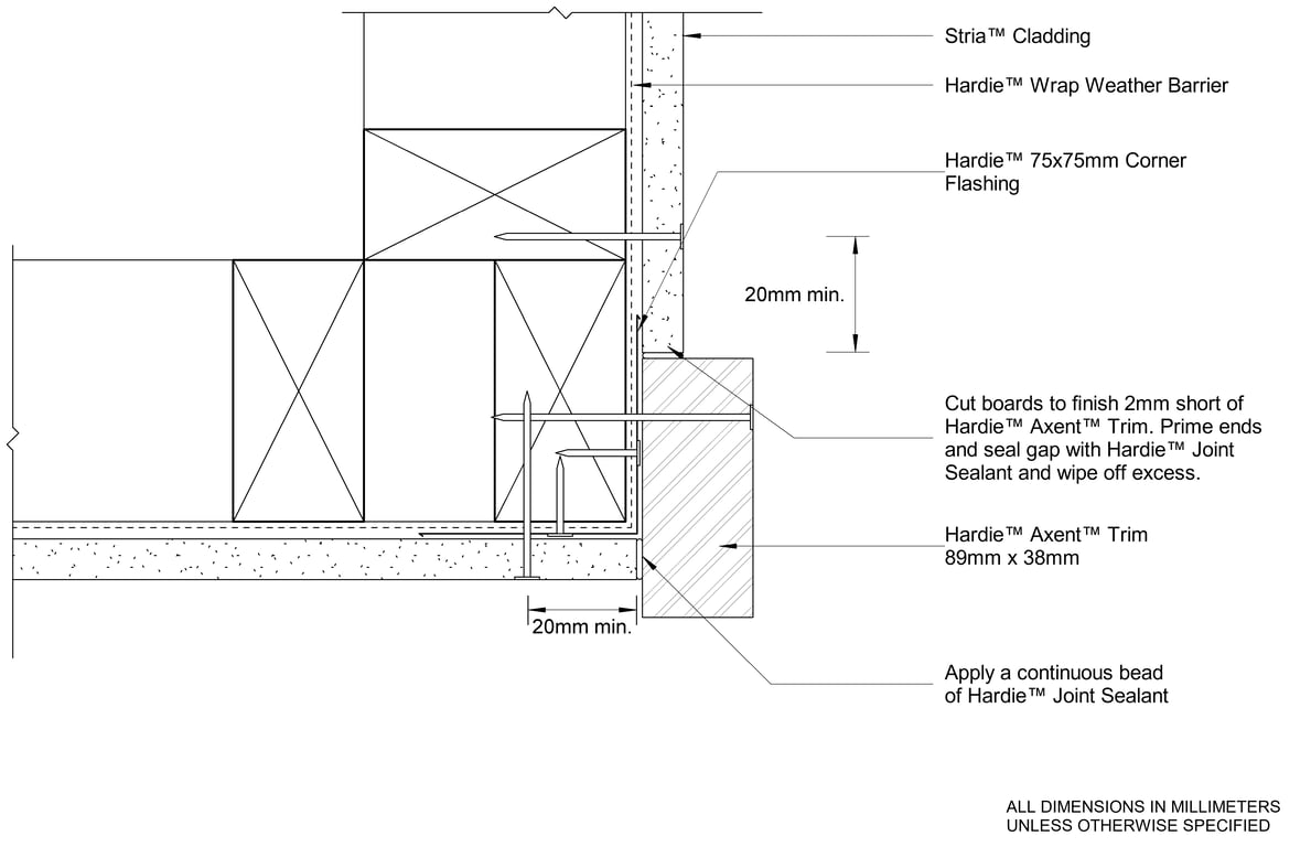 Navigate to STRIA Timber DF External Trim Corner