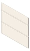 3D Presentation Image of Cladding Board JamesHardie StriaCladdingSmooth Horizontal 405 GreyPebble