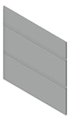 3D Presentation Image of Cladding Board JamesHardie StriaCladdingSmooth Horizontal 405 TimelessGrey