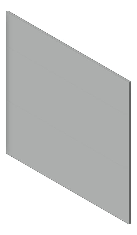 3D Shaded Image of Cladding Board JamesHardie StriaCladdingSmooth Horizontal 405 TimelessGrey