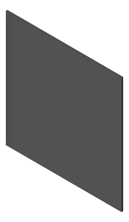 3D Shaded Image of Cladding Board JamesHardie StriaCladdingSmooth Vertical 325 Monument