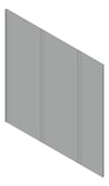 3D Presentation Image of Cladding Board JamesHardie StriaCladdingSmooth Vertical 405 TimelessGrey