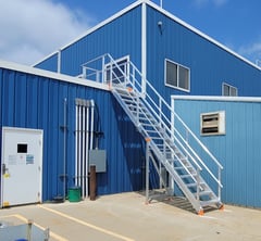 KOMBI Roof Stair Access.jpg Image of Stair Modular KattsafeUSA Platform