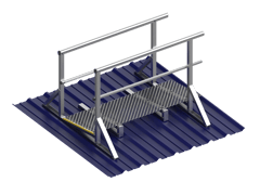 KW7.png Image of Walkway KattsafeUSA Guardrail2Sides Levelled