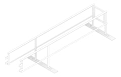 3D Documentation Image of Guardrail Protector Kattsafe Ladder