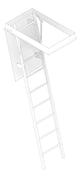 3D Documentation Image of Ladder FoldDown KattsafeUSA Commercial