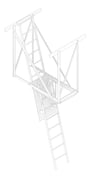 3D Documentation Image of Ladder FoldDown KattsafeUSA Commercial SuspensionKit