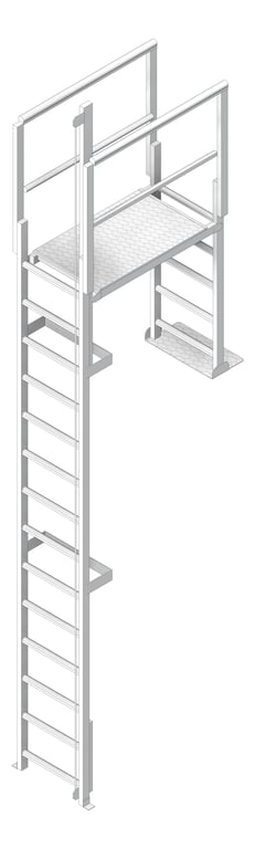 Image of Ladder Vertical KattsafeUSA ParapetPlatform