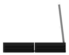 Left Image of Guardrail NonPenetrating KattsafeUSA Stackable HighLoad