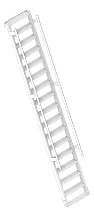 3D Shaded Image of Ladder Ship KattsafeUSA