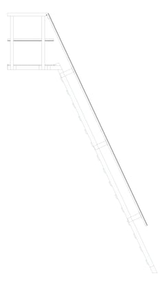 Front Image of Ladder Ship KattsafeUSA WithPlatform