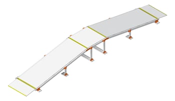 3D Shaded Image of Ramp Modular KattsafeUSA