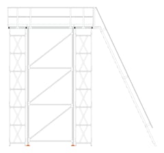 Left Image of Platform Modular KattsafeUSA CoolingTower Ladder Right