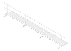 3D Documentation Image of Walkway KattsafeUSA Guardrail1Side