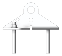 Front Image of AnchorPoint Kattsafe ConcreteMount SeismicWedge