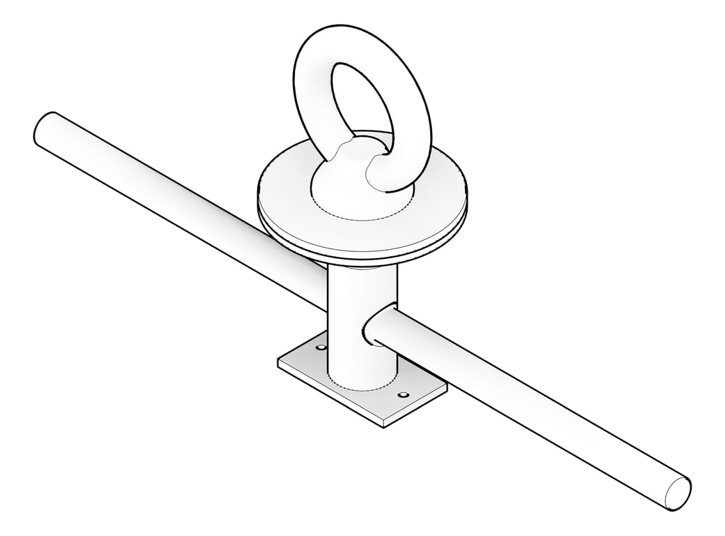 3D Documentation Image of AnchorPoint Kattsafe Concrete CastIn