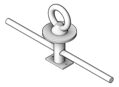 3D Shaded Image of AnchorPoint Kattsafe Concrete CastIn