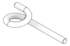 3D Documentation Image of AnchorPoint Kattsafe Pigtail LateralRestraint EpoxyAdhesive