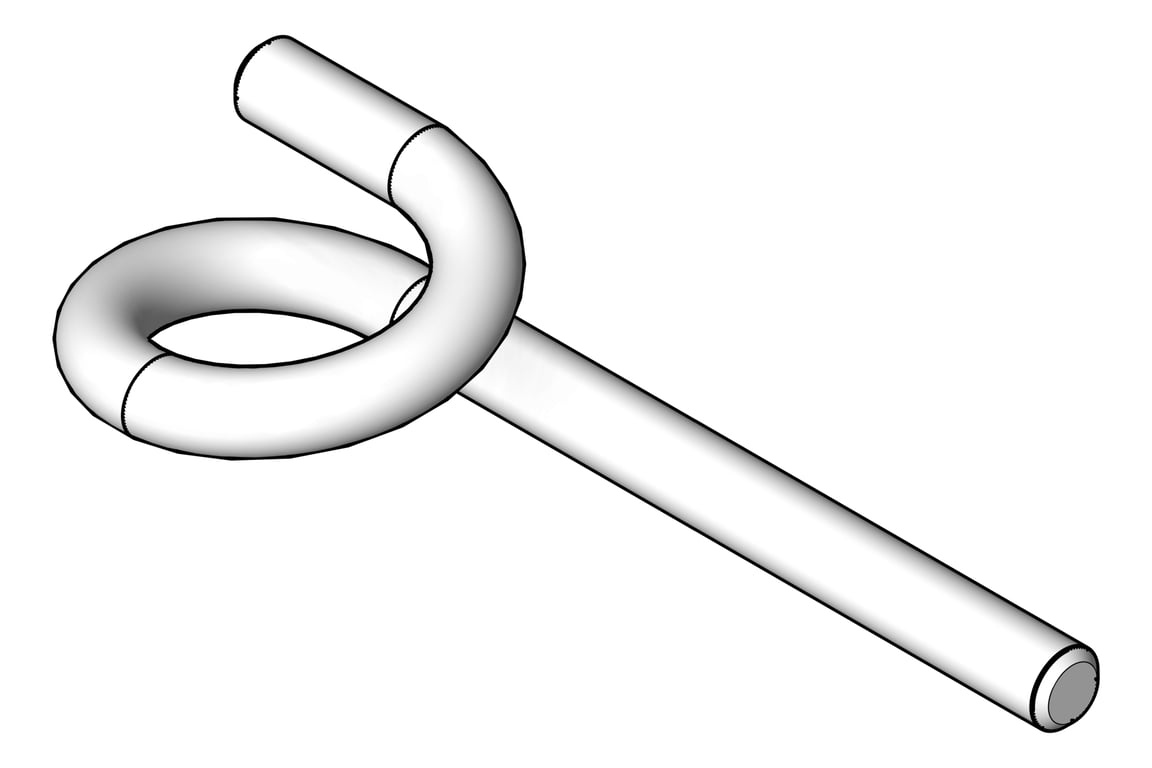 Image of AnchorPoint Kattsafe Pigtail LateralRestraint EpoxyAdhesive