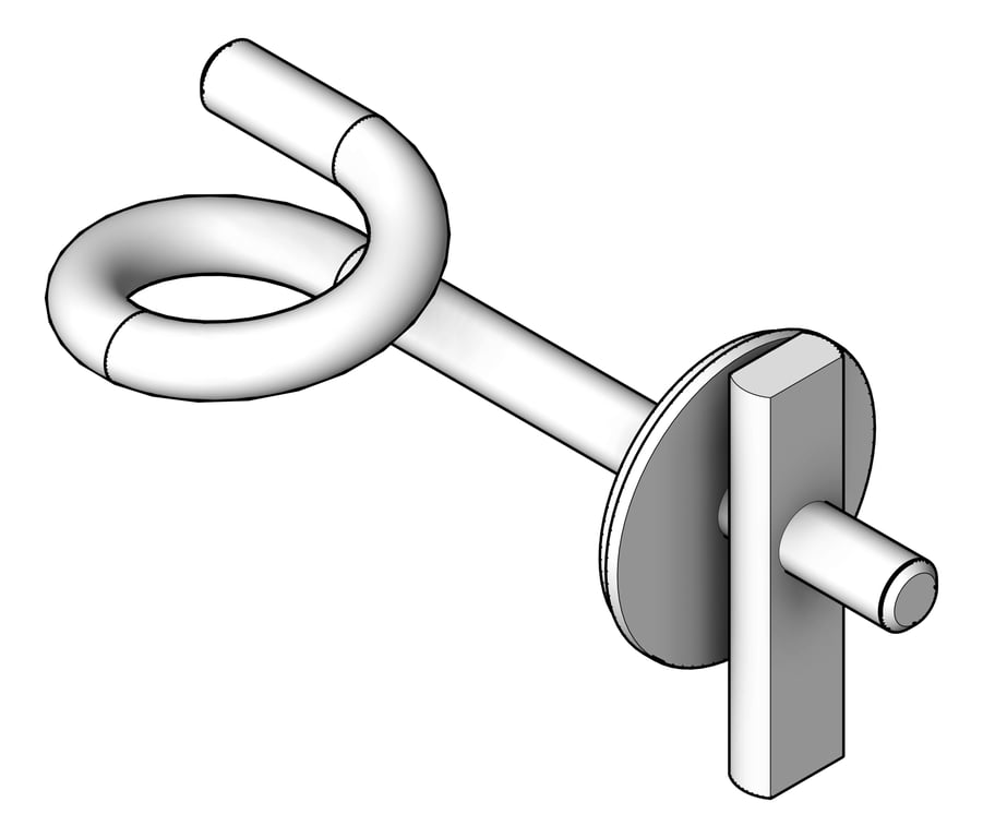 Image of AnchorPoint Kattsafe Pigtail LateralRestraint Retrofit