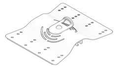 3D Documentation Image of AnchorPoint Kattsafe Rapid TopMount