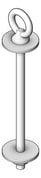 3D Shaded Image of AnchorPoint Kattsafe ThroughBolt