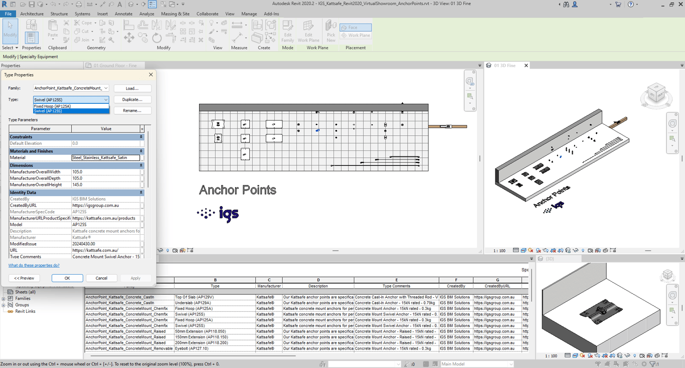  Image of Kattsafe AnchorPoints VirtualShowroom