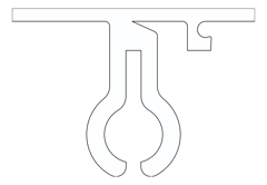 Front Image of Mount Walkway Kattsafe StandingSeam RoofClamp
