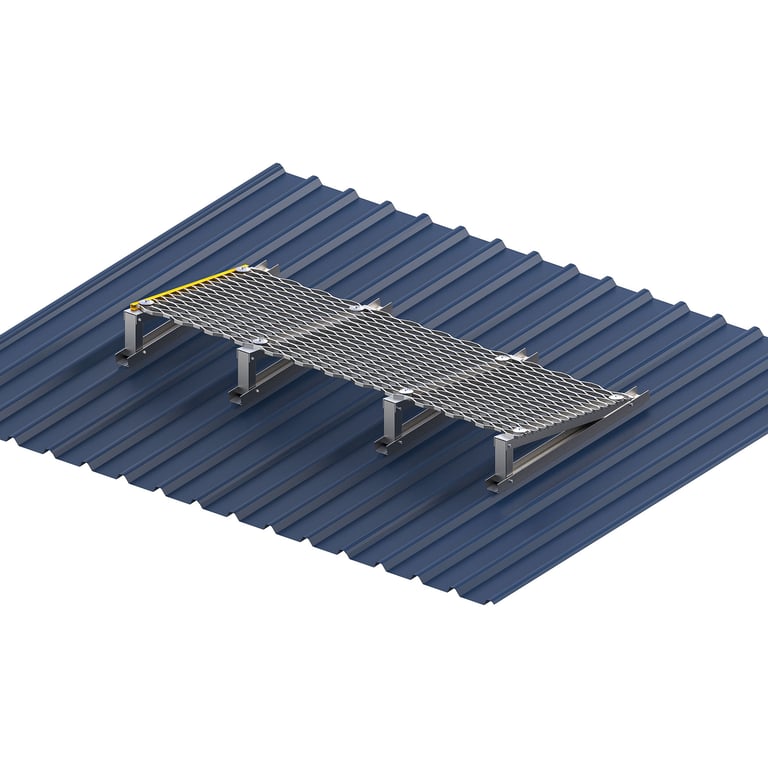 GW9-Kattsafe-walkway-only-levelled.jpg Image of Walkway Kattsafe Aluminium Levelled
